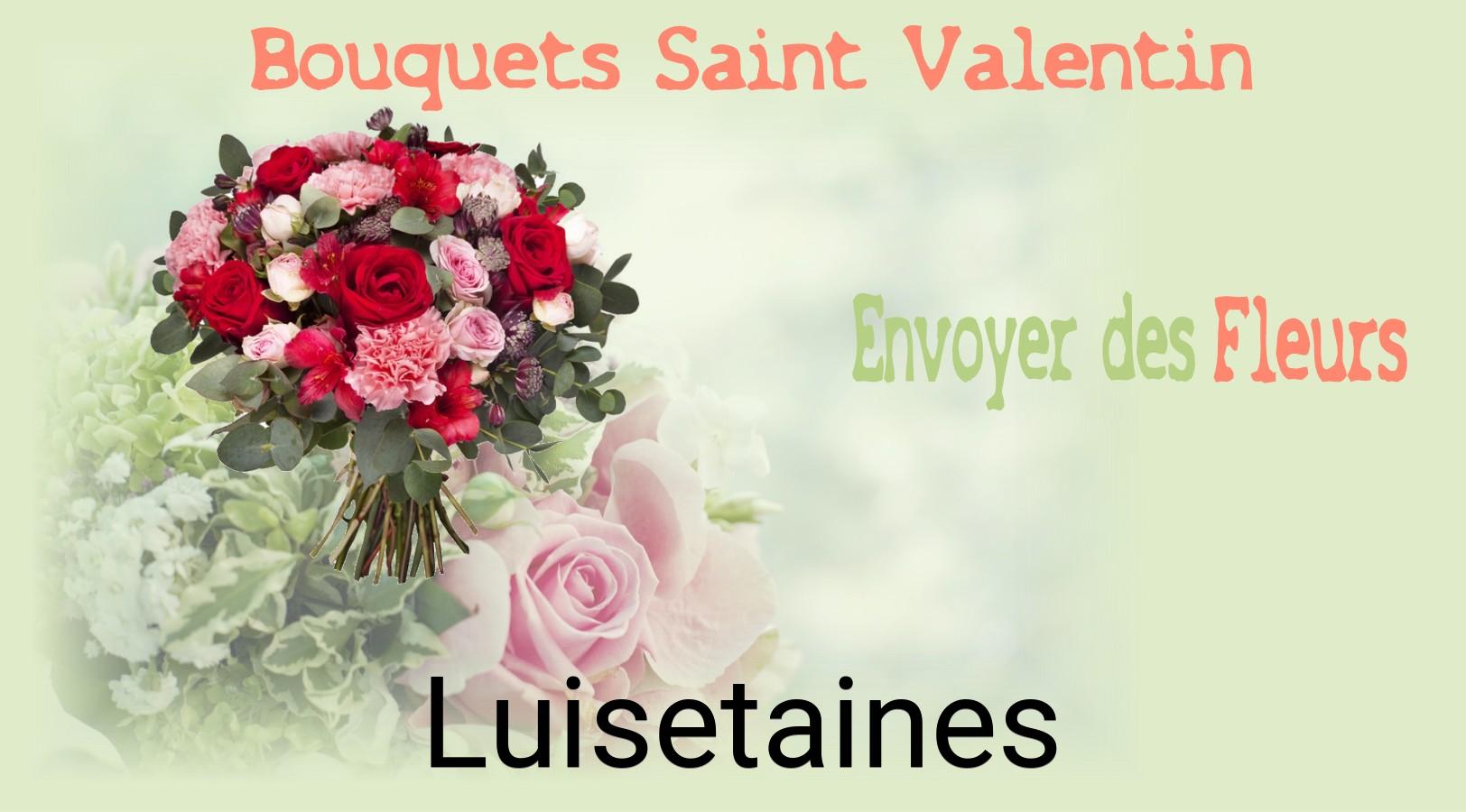 Roses de Saint-Valentin livrées à Luisetaines